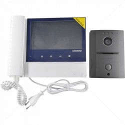 COMMAX 7" LED Touch Video Intercom Kit | CDV-70N/DRC-4L | IC59-1