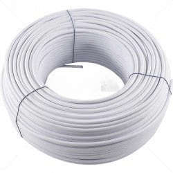 10 Core White Comms Cable  100m Roll (Untinned Copper, Flexible)