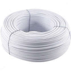 10 Core White Comms Cable  100m Roll (Untinned Copper, Flexible)