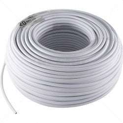 20 Core White Comms Cable  100m Roll (Untinned Copper, Low Voltage)