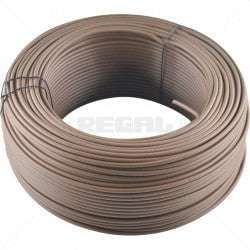 4 Core Brown Comms Cable  100m Roll (Bare Copper, Low Voltage)