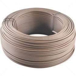 4 Core Brown Comms Cable  100m Roll (Bare Copper, Low Voltage)