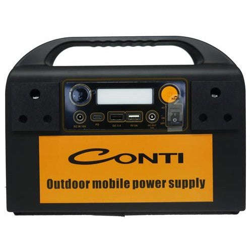 Conti 300W Portable Carry Case Power Station  Pure Sine Wave, 299.7Wh Lithium Battery