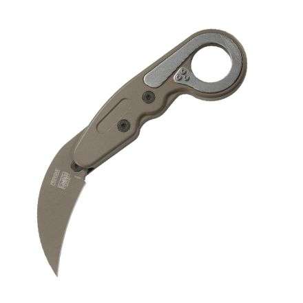 CRKT Provoke Earth Kinematic Karambit Folding Knife w/Earth Colour Cerakote Coating