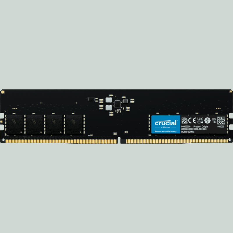 Crucial 16GB DDR5-5600 UDIMM Memory