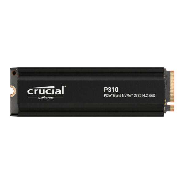Crucial P310 2TB M.2 NVMe SSD with Heatsink
