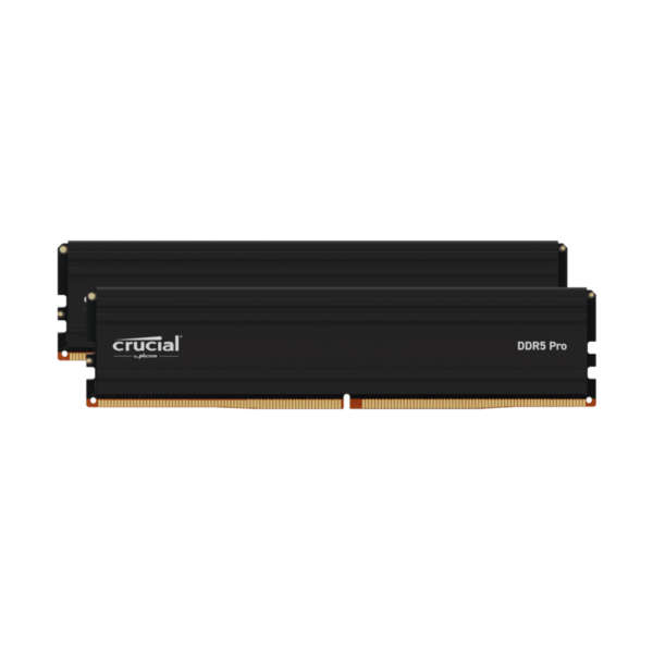 Crucial Pro DDR5-6400 64GB Overclocking Memory Kit  Black