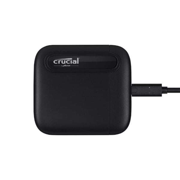 Crucial X6 1TB Portable SSD - High-Speed, Durable External Storage