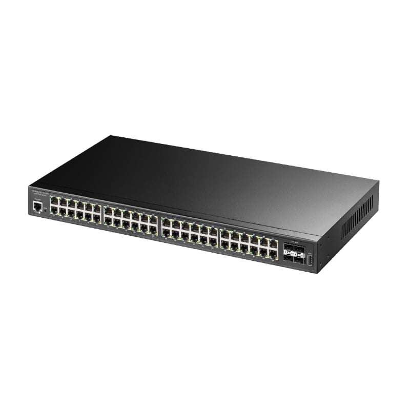 Cudy 48 Port Layer 2 Managed Gigabit PoE Switch  High-Performance Networking