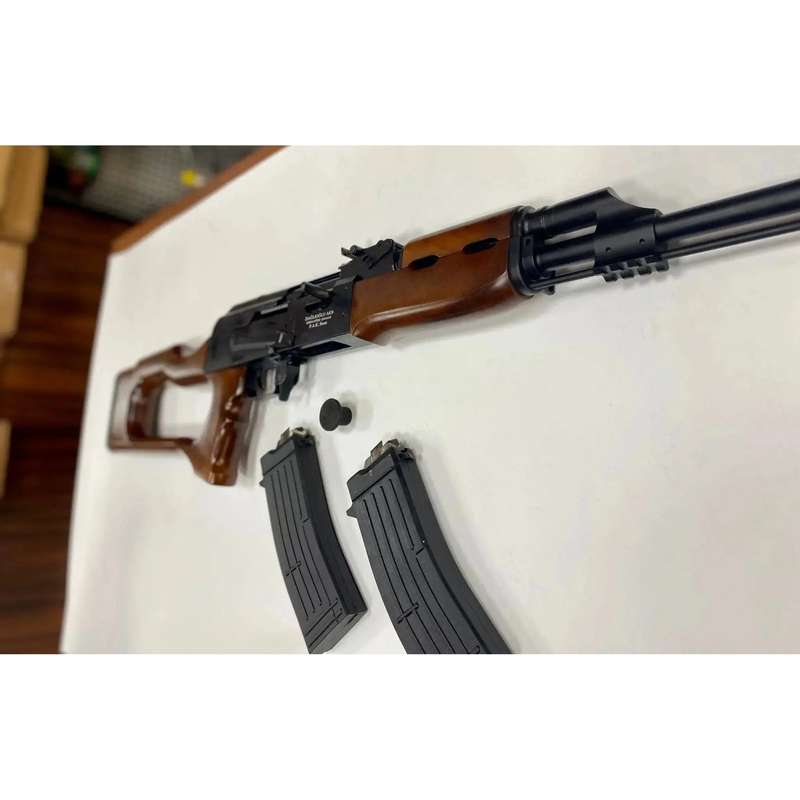 Daglioglu AK Drag Blank/Pepper Rifle 2 Mags + Strap (Full-Semi Auto|15+1|9mm PAK) - GSA