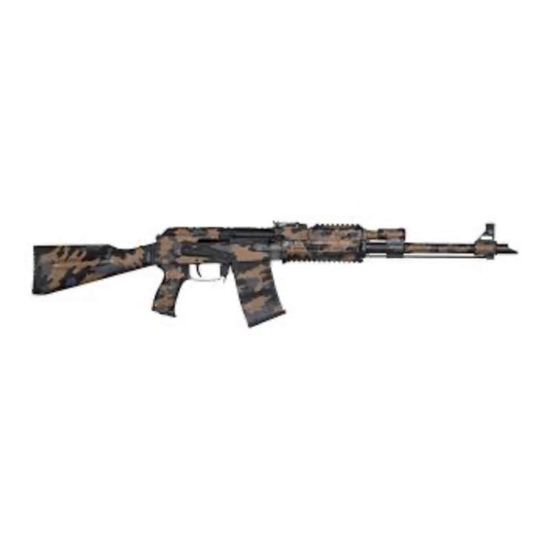 Daglioglu Ak47 CAMO Blank/Pepper Rifle 2 Mags (Full-Semi Auto|15+1|9mm PAK)