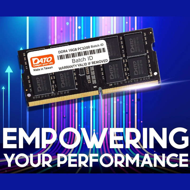 DATO 8GB DDR4 3200MHZ SODIMM MEMORY