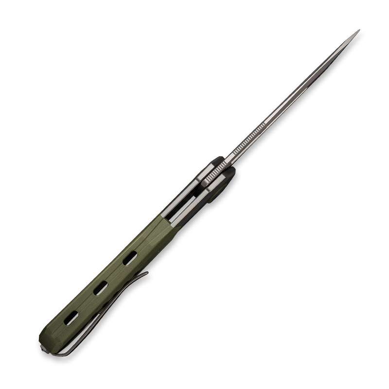 WEKNIFE Arsenal Flipper & Thumb Hole Knife Titanium & G10 Handle (3.56" CPM 20CV Blade) WE20073-1