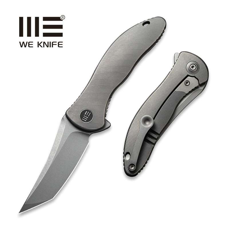 WEKNIFE Mini Synergy Flipper Knife Titanium Handle (2.93" CPM 20CV Blade) 2012A
