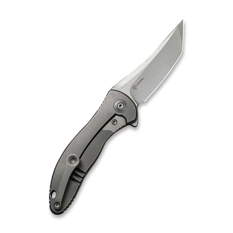 WEKNIFE Mini Synergy Flipper Knife Titanium Handle (2.93" CPM 20CV Blade) 2012A