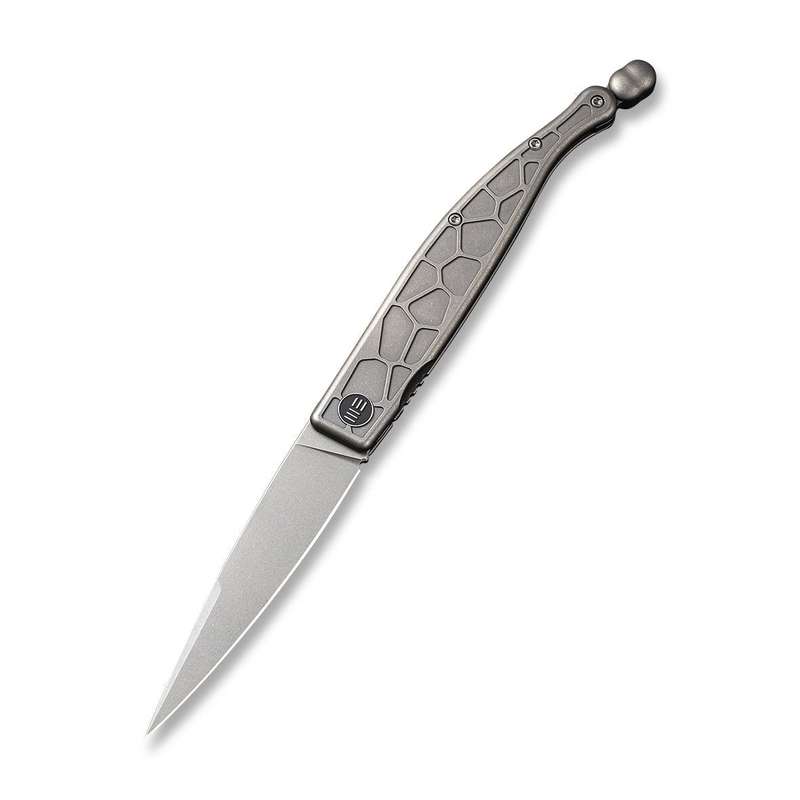 WEKNIFE Roman Front Flipper Knife Titanium Handle (3.95" CPM S35VN Blade) 2008B