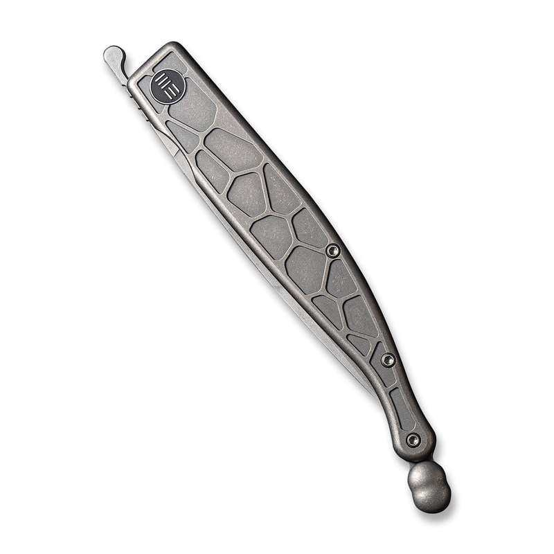 WEKNIFE Roman Front Flipper Knife Titanium Handle (3.95" CPM S35VN Blade) 2008B