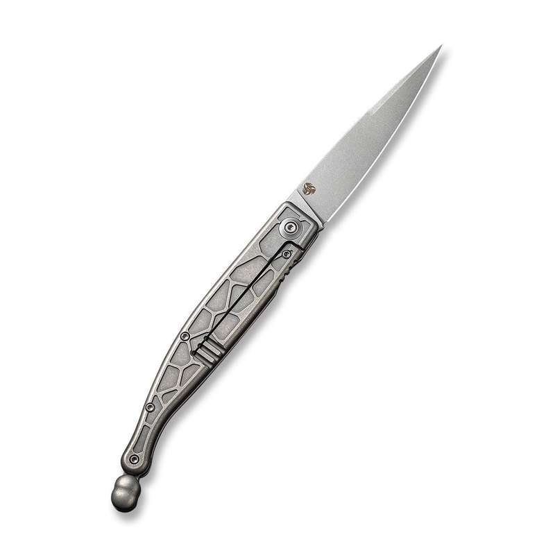 WEKNIFE Roman Front Flipper Knife Titanium Handle (3.95" CPM S35VN Blade) 2008B