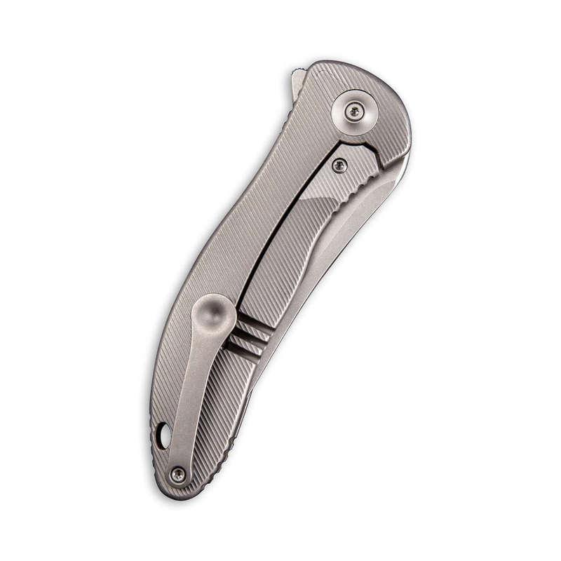 WEKNIFE Synergy2 Flipper Knife Titanium Handle (3.49" M390 Blade) 912C