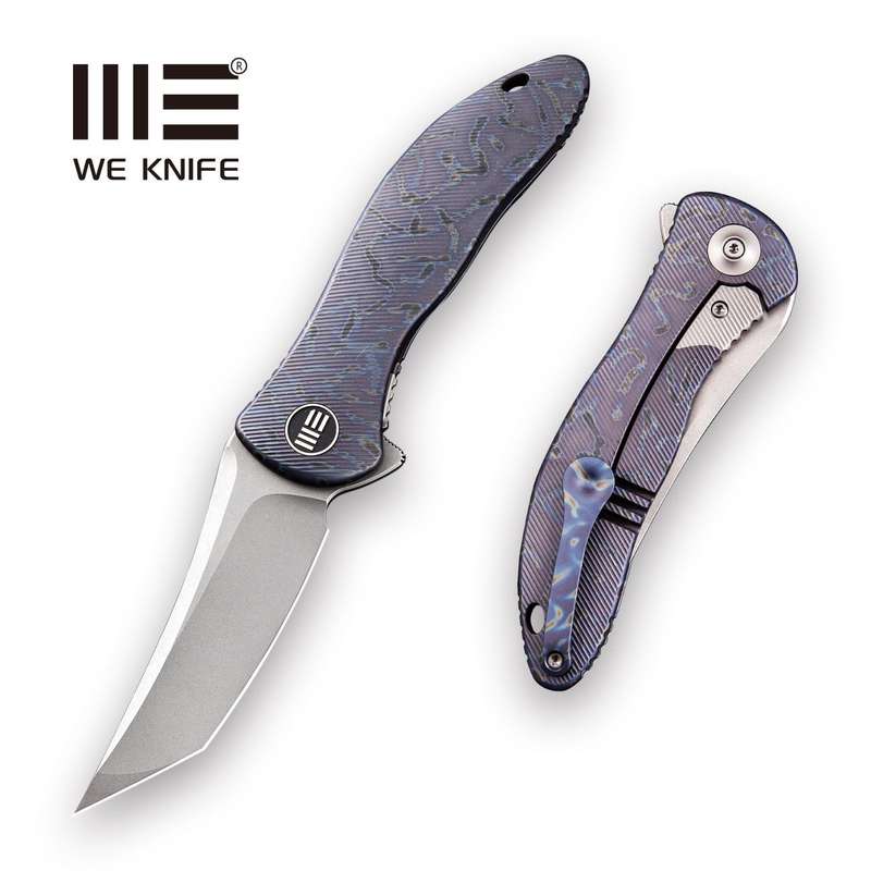 WEKNIFE Synergy2 Flipper Knife Titanium Handle (3.49" M390 Blade) 912D