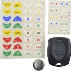 DMP 4 Button Wireless Key Fob  Remote Control for Alarm Systems