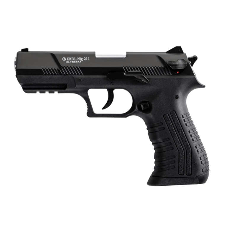 Ekol Nig 211 Black Blank/Pepper Gun (Semi Auto|17+1|9mm PAK)