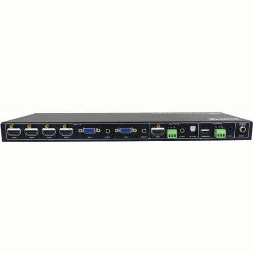 Ellies 6 Input Collaboration Switcher Scaler With 4K HDMI  Versatile AV Solution for Professio...