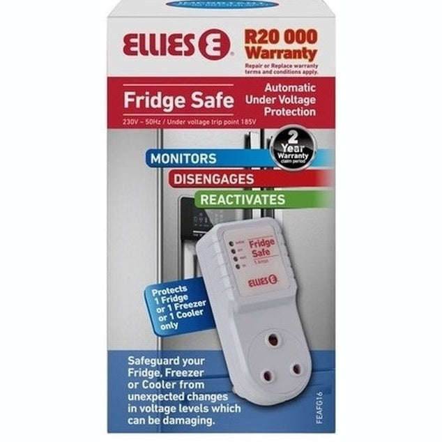 Ellies Fridge Safe Over Voltage Protection Adapter