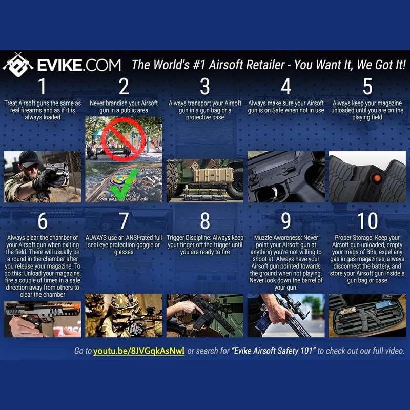Evike Airsoft - WE-Tech Airsoft DE 50 AE Metal Gas Blowback