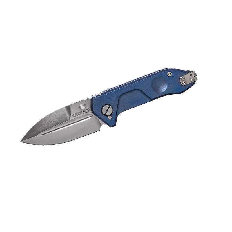 EXTREMA RATIO FRAME ROCK TITAN BLUE-SATIN Knife - 04.1000.0456/SAT/BLU