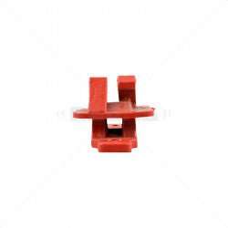 Fence Nail-On Bobbin Orange EF25-1 - Durable UV-Resistant Electric Fence Insulator