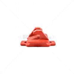 Fence Nail-On Bobbin Orange EF25-1 - Durable UV-Resistant Electric Fence Insulator