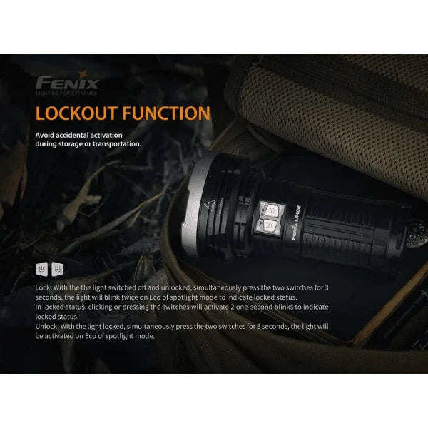 Fenix LR40R V2 LED Flashlight 12 000 Lumen