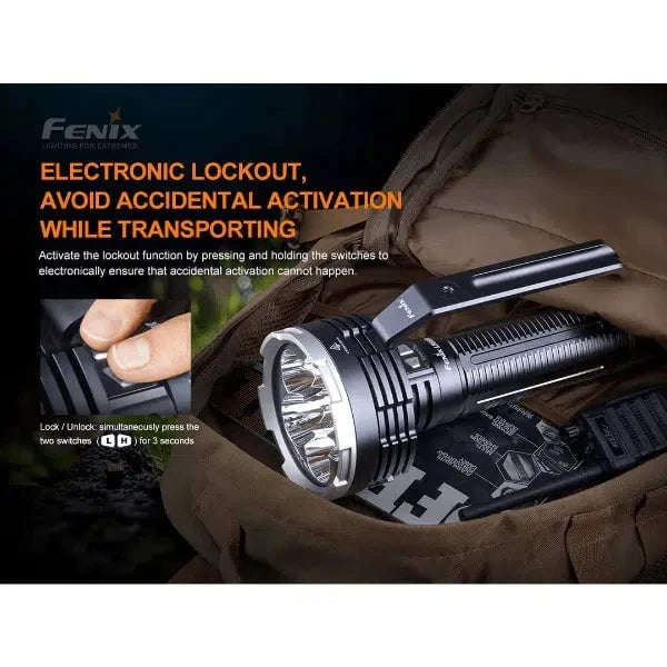 Fenix LR80R LED Flashlight 18 000 Lumen