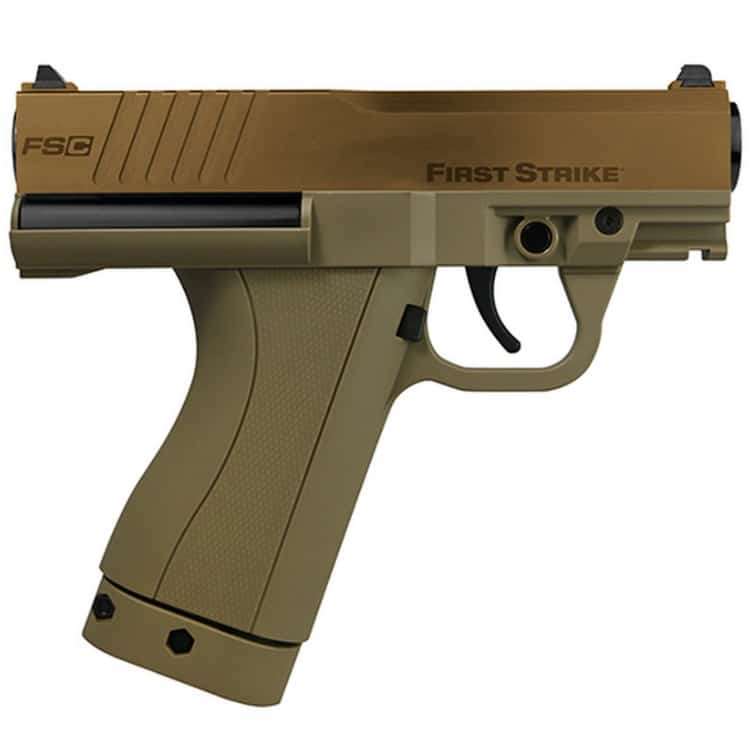 First Strike Compact Paintball Gas Gun .68Cal FDE