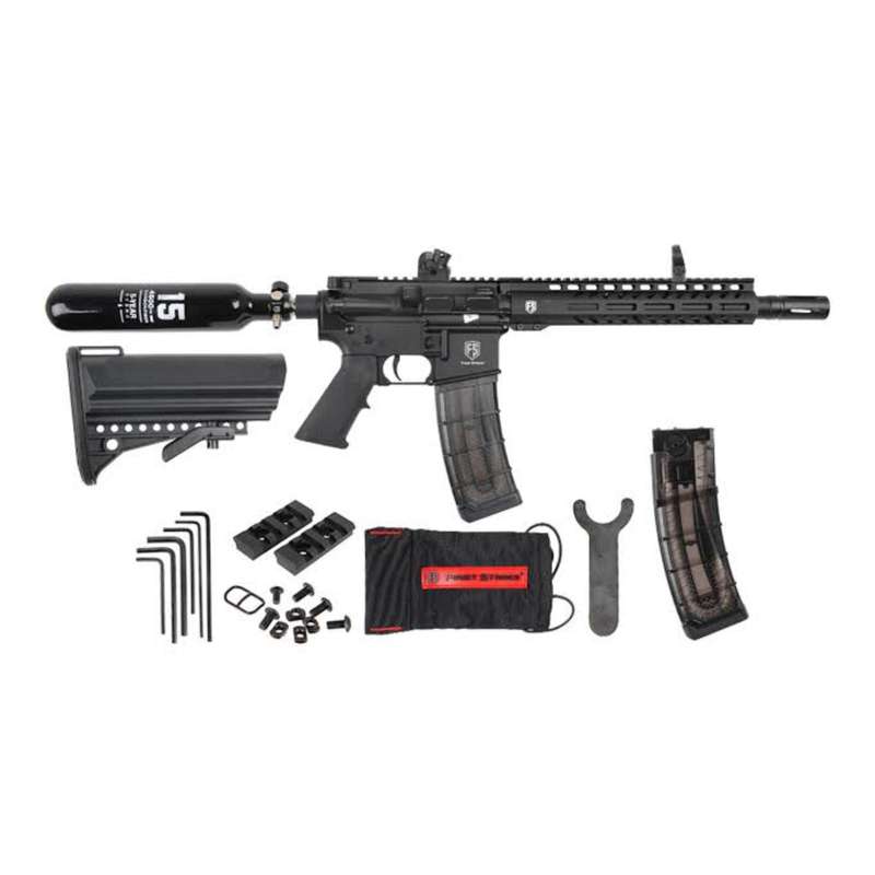 First Strike Tiberius Arms T15 Carbon Limited Edition Paintball Rifle (Semi Auto|HPA|HOP/20|330 F...
