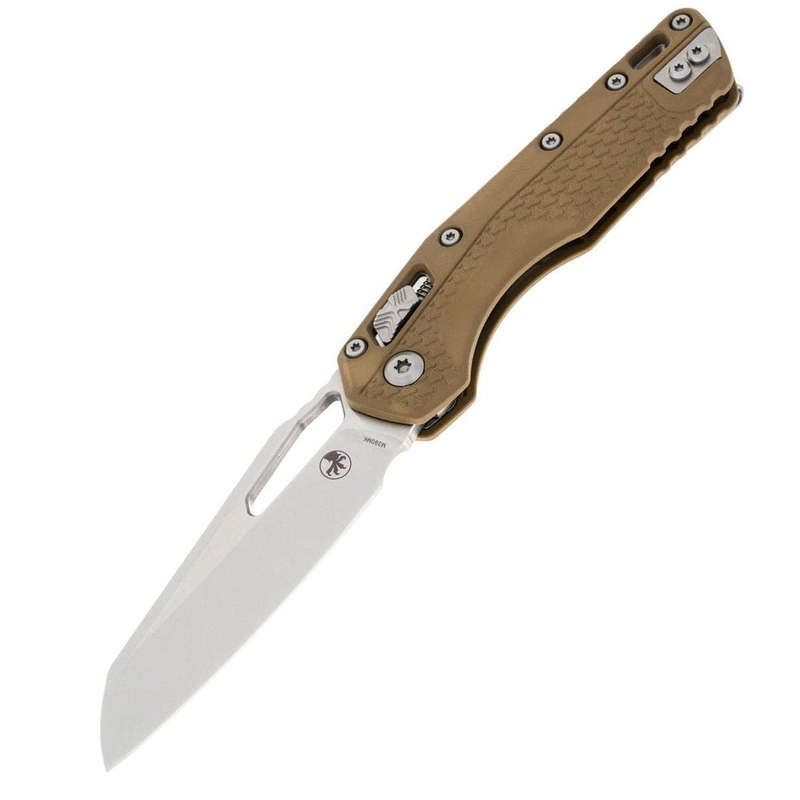 Microtech MSI S/E RAM-LOK S/E Tri-Grip Polymer Dark Earth Stonewash Std 210T-10 PMDE
