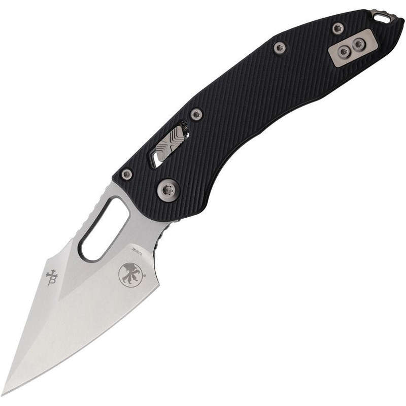 Microtech Stitch RAM-LOK S/E Fluted Black G10 Stonewash STD 169RL-10 FLGTBK