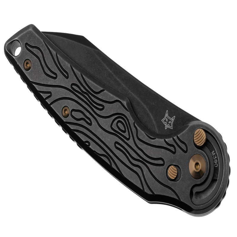 FOX ANARCNIDE JUPITER FOLDING KNIFE STAINLESS STEEL M390  FX-555 TICF