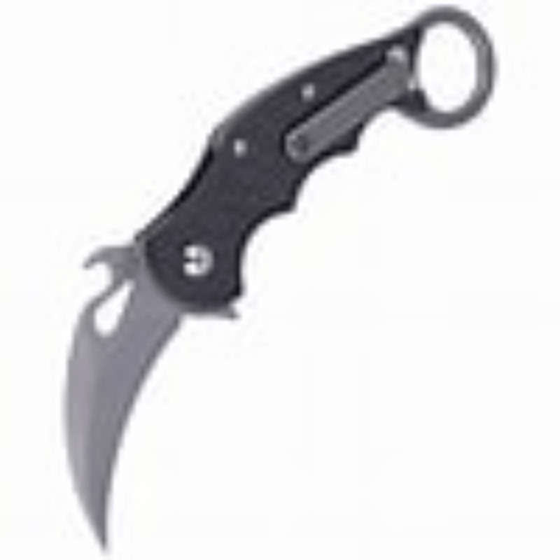 FOX KARAMBIT FRAME LOCK WITH CARBON FIBRE HANDLE BEAD BLASTED Knife FX-599TICS