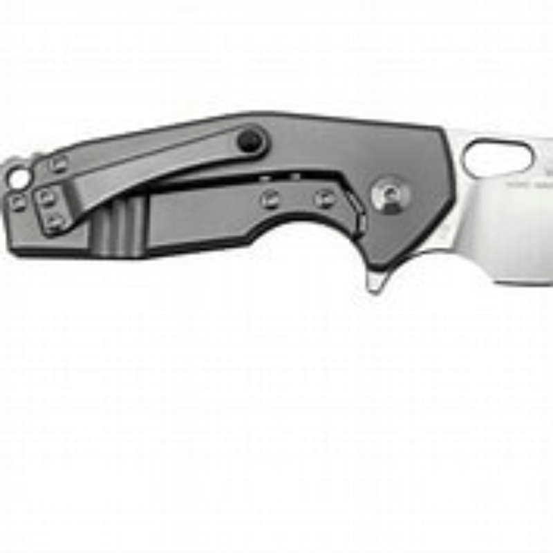FOX/VOX SURU FOLDING KNIFE. BLADE  STAINLESS  STEEL  M390,TITANIUM - FX-526 TI BB