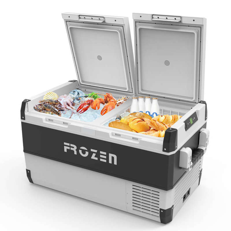 Frozen FC75 Double Door Fridge/Freezer - 75L