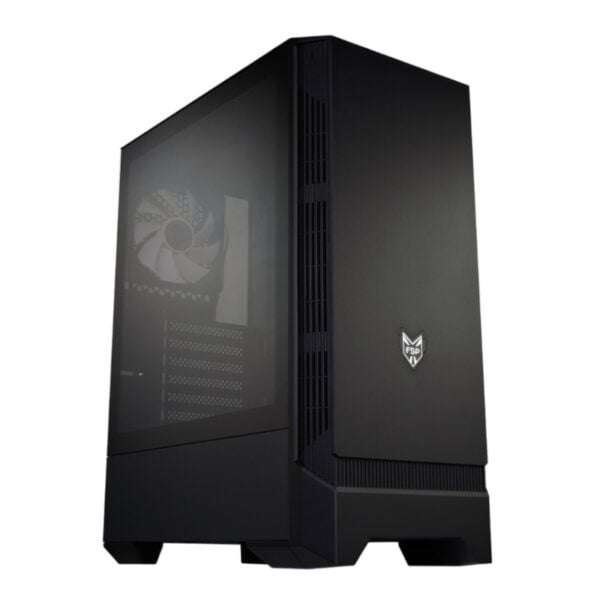 FSP CMT260 ATX Gaming Chassis  Black