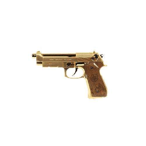 G&G GAS-M92-GP2-YBB-ECM GPM92 GOLD Airsoft Pistol