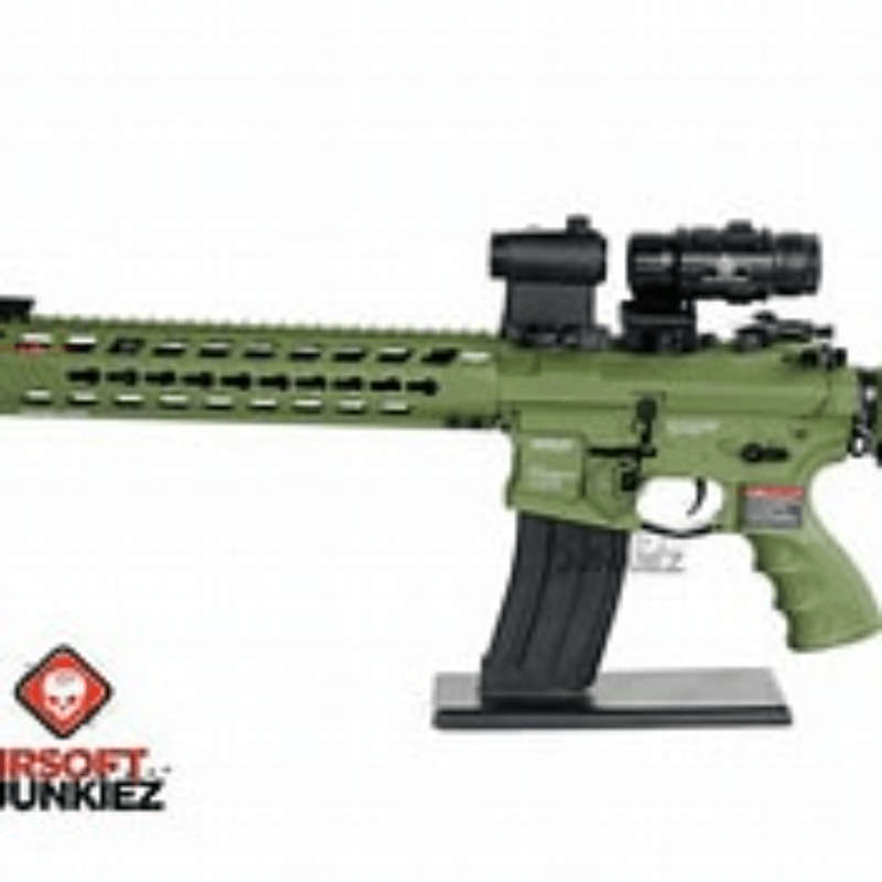 G&G GC16 Predator Hunter Green Airsoft Rifle Egc-ptr-htg-gnb-ncm