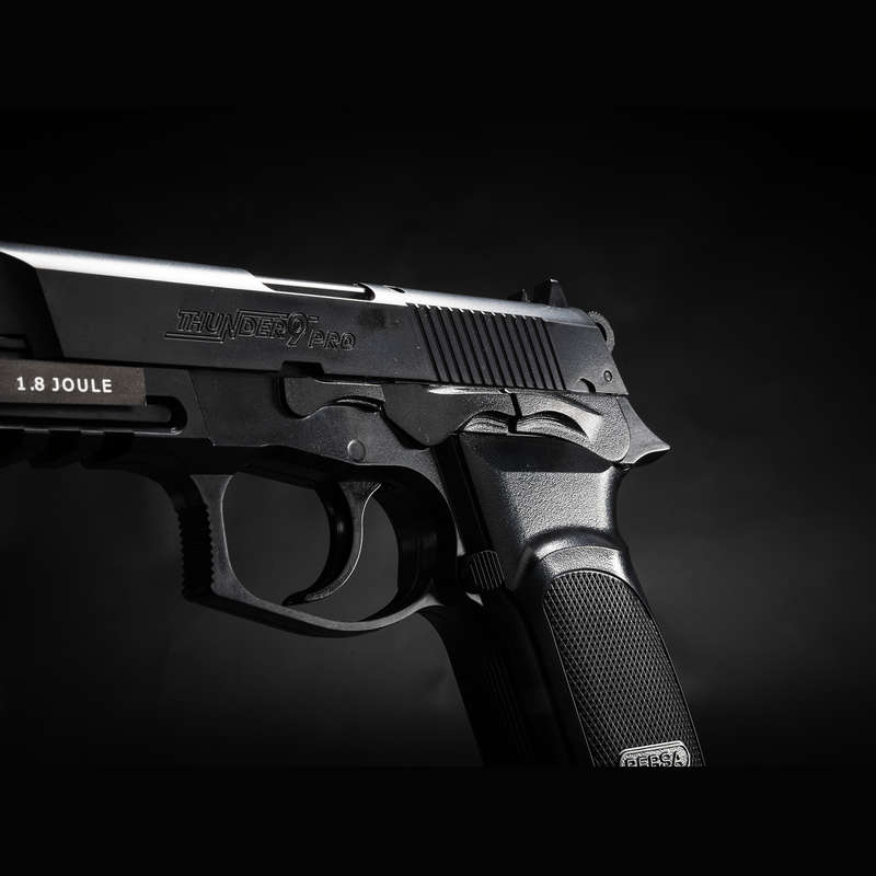 ASG Bersa Thunder Pro Gas Gun (Semi Auto|NBB|CO2|19 Rounds|400 FPS|2.6J|4.5mm BB) 17302 - GSA