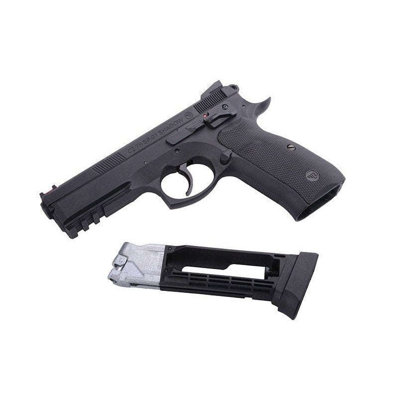 ASG CZ75 SP-01 Shadow Gas Gun (Semi Auto|NBB|CO2|21 Rounds|380 FPS|2.4J|4.5mm BB) 17526