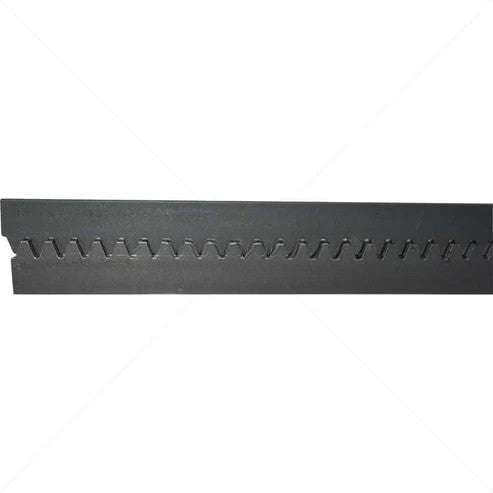 Steel Rack 30 x 10mm x 2m for Gate Motor Accessory with Brackets