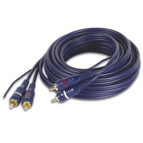 Geeko 2 X RCA Male to Male Audio Cable With Ground