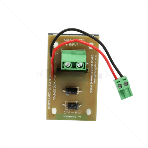 Gemini Solar Adaptor PC Board 12V Part No: GA88-38